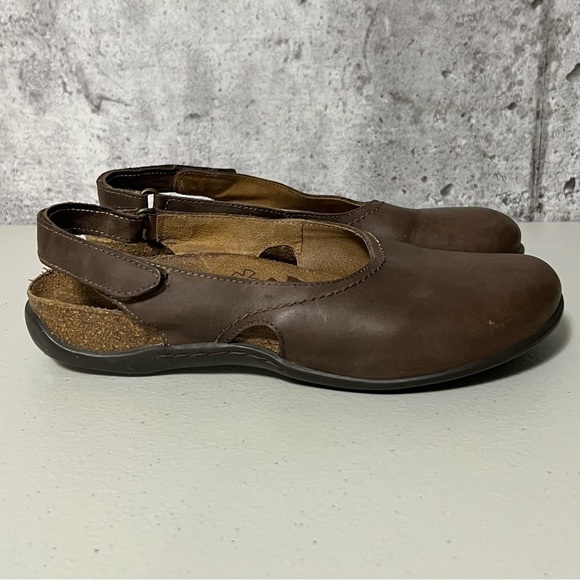 Dr. Andrew Weil Lucia Slingback Leather Mule - Picture 3 of 14